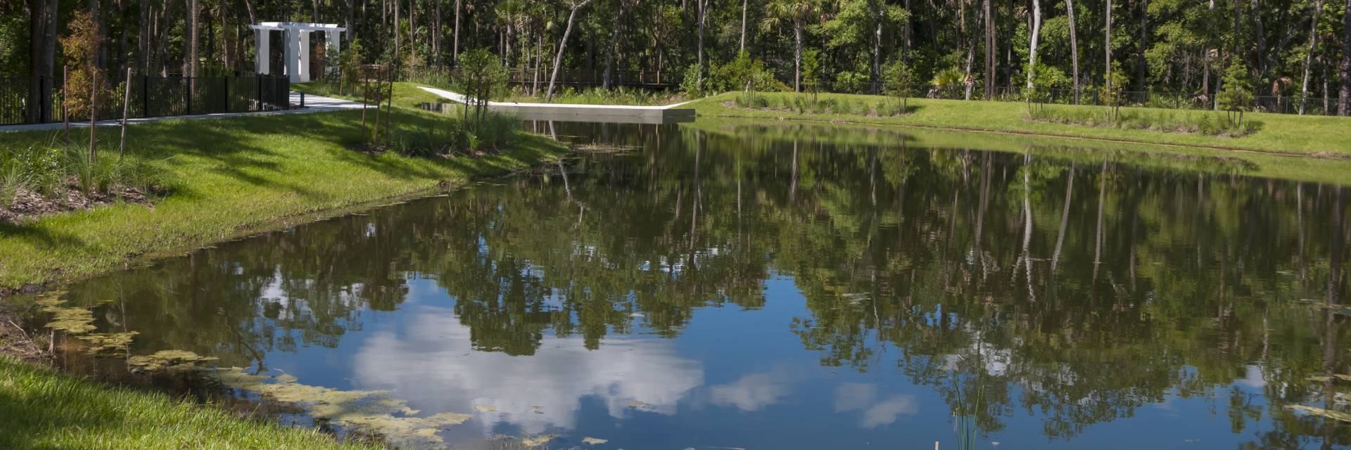 Woodburn Landscapes Retention Pond