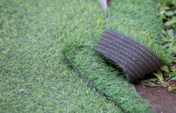 artificial turf used for covering sport arena